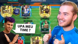NOBRU PEDIU MINHA AJUDA ? 😱 TRANSFORMEI O TIME DELE NO FIFA MOBILE 23 🔥