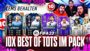 OMG!! 10x BEST OF TOTS GEZOGEN 😍😱 Ultimate TOTS Pack Opening mit Broski 🔥FIFA 23