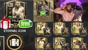 PELE & RONALDINHO 120 GRATUIT ( ICONE ETERNAL ) ! FIFA MOBILE