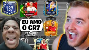 REALIZEI O SONHO DELE 🔥 CR7 112+ NO FIFA MOBILE 23 PARA UM INSCRITO