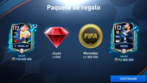 🎁 RECIBE AHORA TOTS 112 GRL + 1 MILLON de MONEDAS + 1000 JOYAS en FIFA MOBILE *Recompensas*