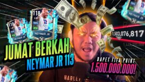 SULTAN FIFA Dapet 1,5MILYAR FIFA POINT + NEYMAR JR 113 + TAMATIN STARPASS! - Fifa 22 Mobile