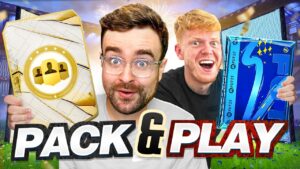 WE DID THE 90+ ICON PLAYER PICK! Fifa 23 Pack And Play