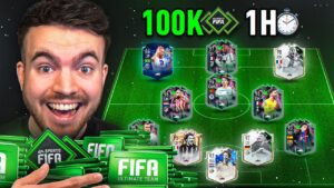 1 STUNDE AUF NEUEM ACCOUNT im JULI! 100.000 FIFA POINTS.. WAS ERREICHT MAN? 🧐🧪 (Experiment)