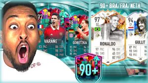 10 MIO+ SPIELER GEZOGEN🤯30x 🇧🇷🇫🇷🇳🇱 90+ ICON PACK, ach EA… | FIFA 23