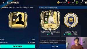 116 OVR PRIME ICON EXCHANGE!!!!! FIFA MOBILE