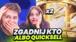 2 IKONY W ZGADNIJ KTO ALBO QUICKSELL Z MOJĄ DZIEWCZYNĄ! FIFA 23 ULTIMATE TEAM