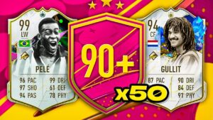 50x GLITCHED 90+ ICON PLAYER PICKS! 😱 FIFA 23 Ultimate Team