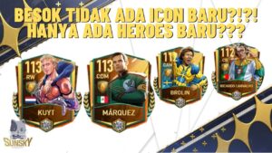 BESOK TIDAK ADA ICON BARU?!?!?! HANYA ADA HEROES BARU??? | FIFA Mobile Indonesia