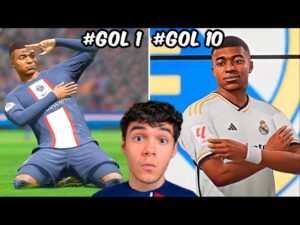 ¡CADA GOL MBAPPE CAMBIA DE EQUIPO!