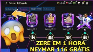 ✅COMO ZERA O EVENTO ESTRELAS RETRÔ RÁPIDO NO FIFA MOBILE 23! NEYMAR 116 GRÁTIS PARA TODO MUNDO