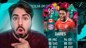 ESSE DAVIES LEVEL UP 95 É SIMPLESMENTE IMPARAVEL!!! FUT DRAFT FIFA 23