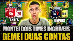 EVOLUÍ O TIME DE 2 INSCRITOS😱 +20 MIL FIFA POINTS, MILHÕES & VÁRIOS PRIMEs🔥 FIFA MOBILE 23