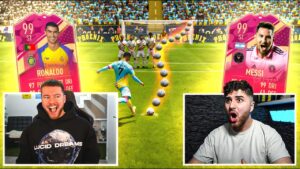 FIFA 23: C. Ronaldo 99 vs Messi 99 Freistoß Battle 🔥🔥