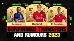 FIFA 23 | NEW CONFIRMED TRANSFERS & RUMOURS! 🤪🔥 ft. Hojlund, Dembele, Renato Sanches... etc