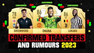 FIFA 23 | NEW CONFIRMED TRANSFERS & RUMOURS! 🤪🔥 ft. Onana, Greenwood, Lukaku... etc