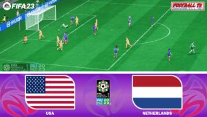 FIFA 23 - USA vs NETHERLANDS - FIFA WOMEN'S WORLD CUP 2023 - GROUP STAGE - GAMEPLAY PC