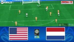 FIFA 23 | USA vs NETHERLANDS | FIFA Women's World Cup 2023 - Group Stage | Gameplay PC