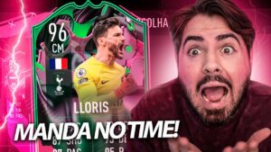 LORRIS 96 MUTANTE DE MEIO CAMPO MANDA NO TIME!!! FUT DRAFT FIFA 23