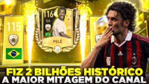 LOUCURA!😨🔥ABRI PACK 115+ & A MAIOR MITAGEM DO CANAL | FIFA MOBILE 23