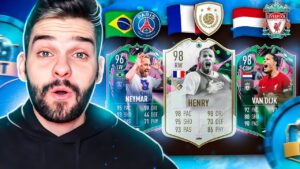 O MAIOR FUT DRAFT DO MUNDO! 96 ⭐️ COM 33 DE QUÍMICA! FIFA 23 O DESAFIO!