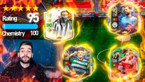 O MELHOR FUT DRAFT DO MUNDO! TESTEI VÁRIAS CARTAS ABSURDAS! FIFA 23 (COM GAMEPLAY)