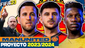 Reconstruyo al MANCHESTER UNITED Apartir de 2023 FIFA 23 Modo Carrera LITE!!