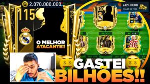 SLC! 🤑 GASTEI + DE 2 BILHÕES E COMPREI O MELHOR ATACANTE DO FIFA?! 😱🔥 | NOVELA DO BOSS - FIFA MOBILE