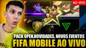 SÓ VEM!🔴 NOVIDADES, NOVOS EVENTOS EM BREVE, NOVO PASSE E PACK OPEN🔥AO VIVO FIFA MOBILE 23