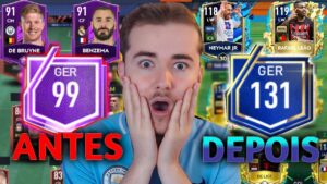 🔥TRANSFORMEI A CONTA DE INSCRITO🔥AUMENTEI 15 DE GER COM JOGADOR UTOTS NO FIFA MOBILE 23