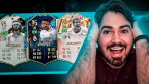 TRIO BRAZUCA ABSURDO COM SÓCRATES MUTANTE!!! FUT DRAFT FIFA 23!