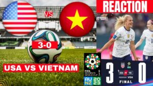 USA vs Vietnam Women 3-0 Live Stream FIFA World Cup Football Match Score Commentary USWNT Highlights