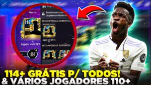 UTOTS 114 GRÁTIS PARA TODOS!😱🔥 NOVO EVENTOS COM VARIOS JOGADORES GRÁTIS | FIFA MOBILE 23