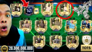 WTF 141 GRL!!! 😱 Creamos & Usamos la PLANTILLA MAS CARA del FIFA MOBILE *Iconos Prime & UTOTS*