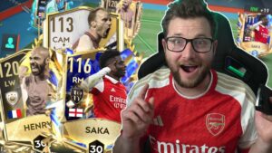 We Built the Best Past and Present Arsenal Squad in FIFA Mobile 23!