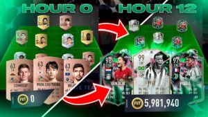 What's the BEST TEAM you can make in 12 Hours of FIFA 23?