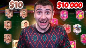 $10 Vs $10,000 FIFA Team!