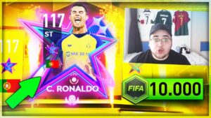 117 RONALDO ÇIKTI ! TARİHİ RETRO PAKET AÇILIMI (10.000 FIFA POINTS) FIFA Mobile