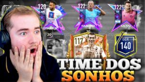 😱EVOLUÍ O TIME DO INSCRITO😱+130 DE GER VALENDO 4 BILHÕES DE COINS NO FIFA MOBILE 23
