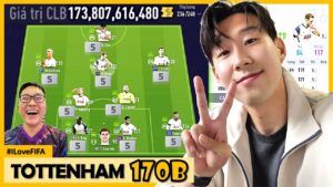 I Love Cầm Hơn 100 Tỷ Xây Dựng Đội Hình TOTTENHAM FO4 Cực Mạnh: SON, KANE, RICHARLISON & PERISIC