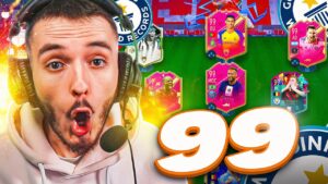 J'OBTIENS TOUTES les CARTES à 99 de NOTE en DRAFT !!? - FIFA 23 Ultimate Team
