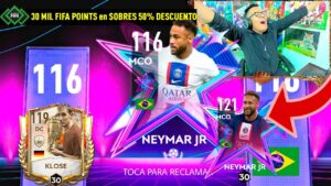 🥳 ME SALE NEYMAR JUNIOR RETRO STARS & GASTAMOS 30 MIL FIFA POINTS en PACK OPENING del FIFA MOBILE