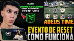 O ÚLTIMO EVENTO🔥 COMO FUNCIONA O RESET "E GANHE RECOMPENSAS P/ FC MOBILE 24"😱 FIFA MOBILE 23