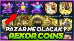 PAZAR ÇÖKTÜ ! 22 MİLYAR COINSIM OLDU (REKOR COINS) KADROLAR SATILMALI MI ? FIFA Mobile