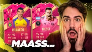 RONALDO 99 E MESSI 99 JUNTOS!!! MAAAAAS.... FUT DRAFT FIFA 23