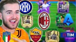 🏆SELEÇÃO DA SERIE A TIM🏆TIME DO CAMPEONATO ITALIANO NO FIFA MOBILE 23