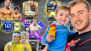 🔥SELEÇÃO DO DIA DOS PAIS🔥MONTEI O TIME COM JOGADORES PAI DE FAMILIA NO FIFA MOBILE 23