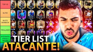 TOP 10 ATACANTES ! 😱 TIER LIST COMPLETA DOS ATACANTES 108+ (ATUALIZADA) 🔥 - FIFA MOBILE 2023