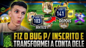 TRANSFORMEI A CONTA DO INSCRITO🔥 FIZ O NOVO "BUG" PRA ELE E 4 BILHÕES NO TIME!😱 FIFA MOBILE 23