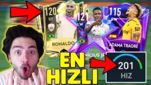 YUHH 203 HIZ ! 3 MİLYAR COINS OYUNUN EN HIZLI KADROSU FIFA Mobile